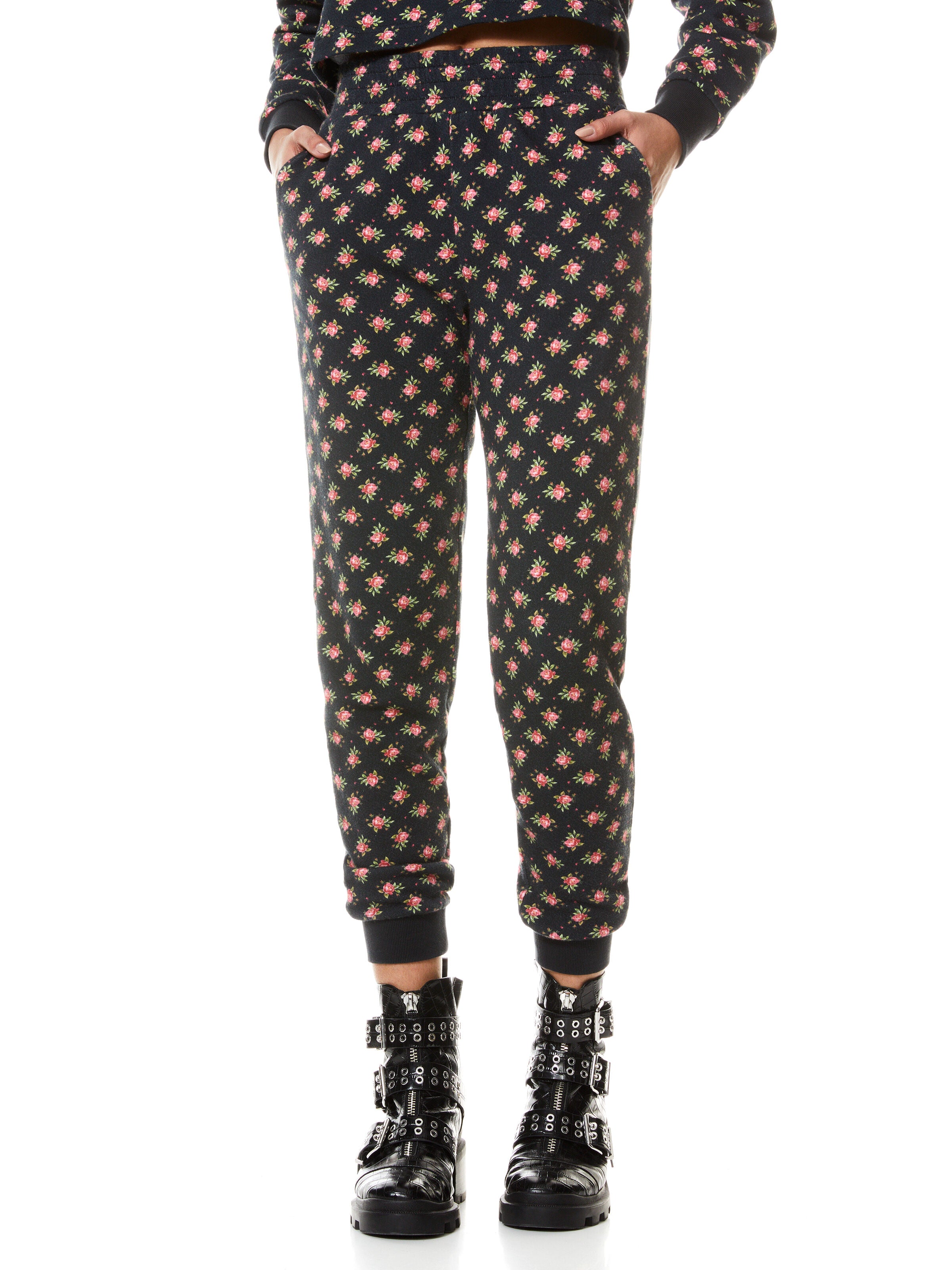 NYC CAMO SLIM JOGGER-ALICE + OLIVIA