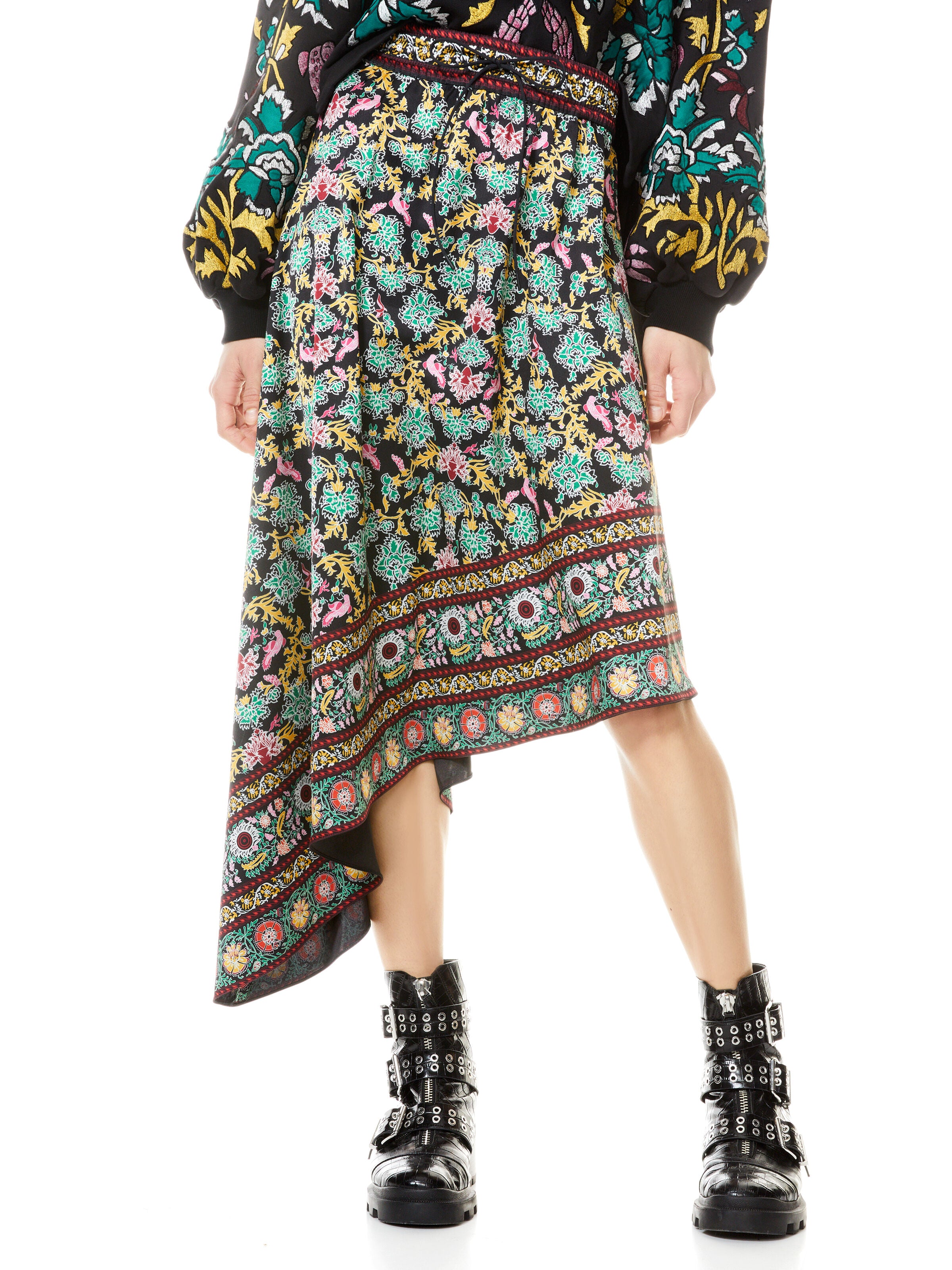 GONNA ASIMMETRICA MIDI NATALINA-ALICE + OLIVIA