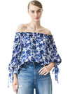 BLOUSE ALTA FLORALE ÉPAULES NUES-ALICE + OLIVIA