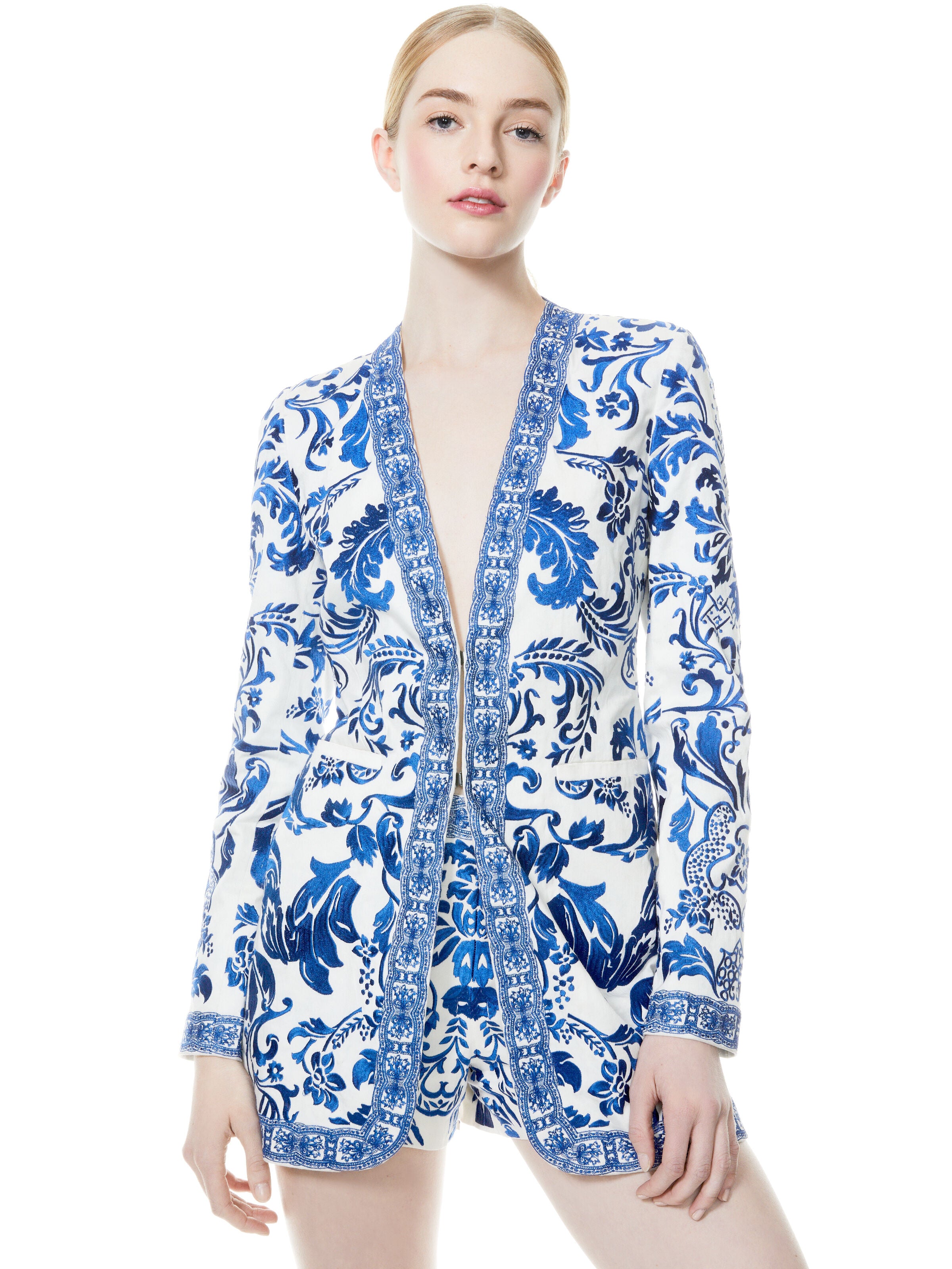 BLAZER RICAMATO CHRISELLE-ALICE + OLIVIA