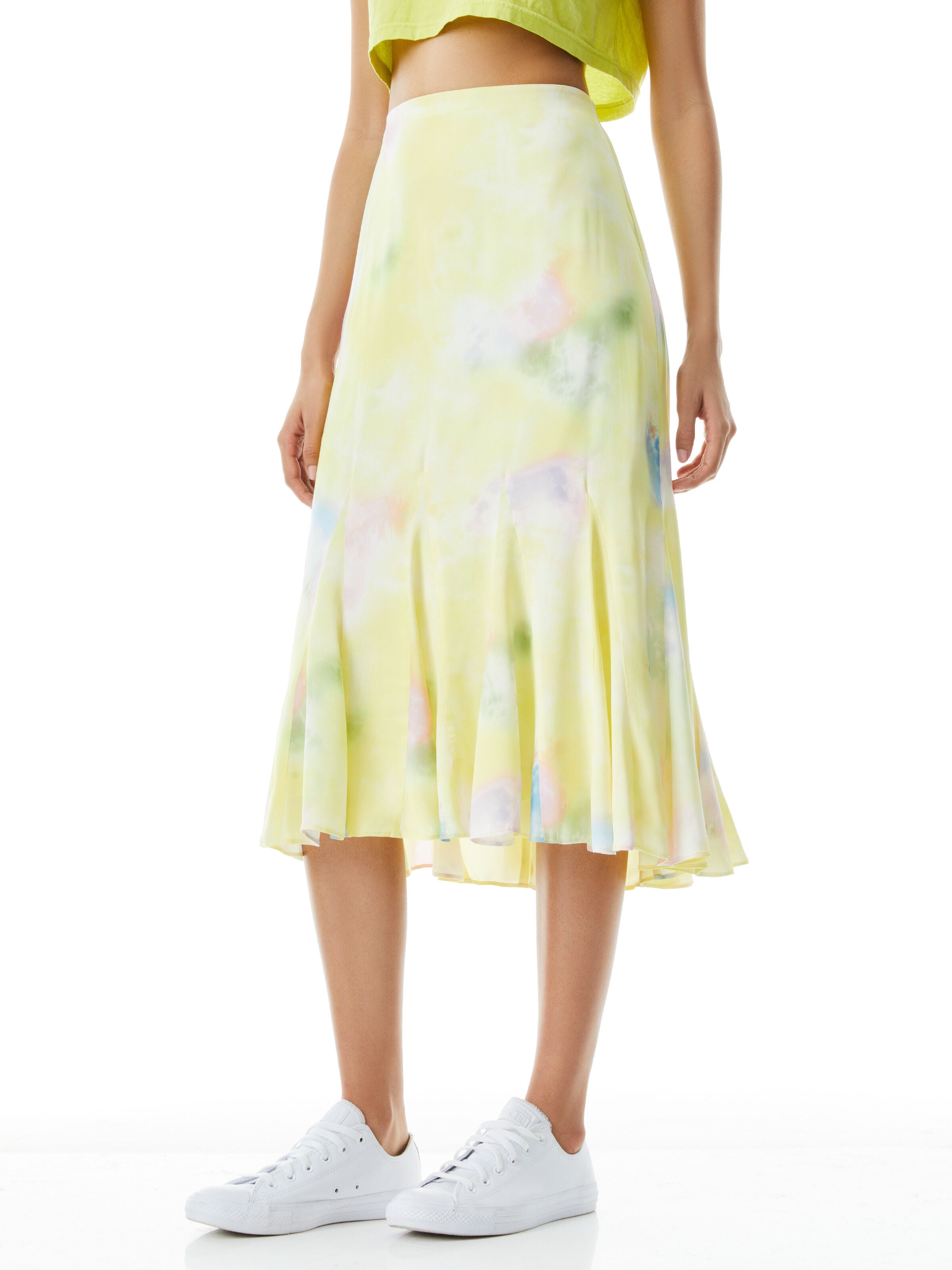 JUPE MIDI TIE DYE JACQUELINE-ALICE + OLIVIA