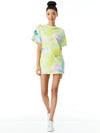 GARNER T SHIRT DRESS-BEACHSIDE TIE DYE-ALICE + OLIVIA