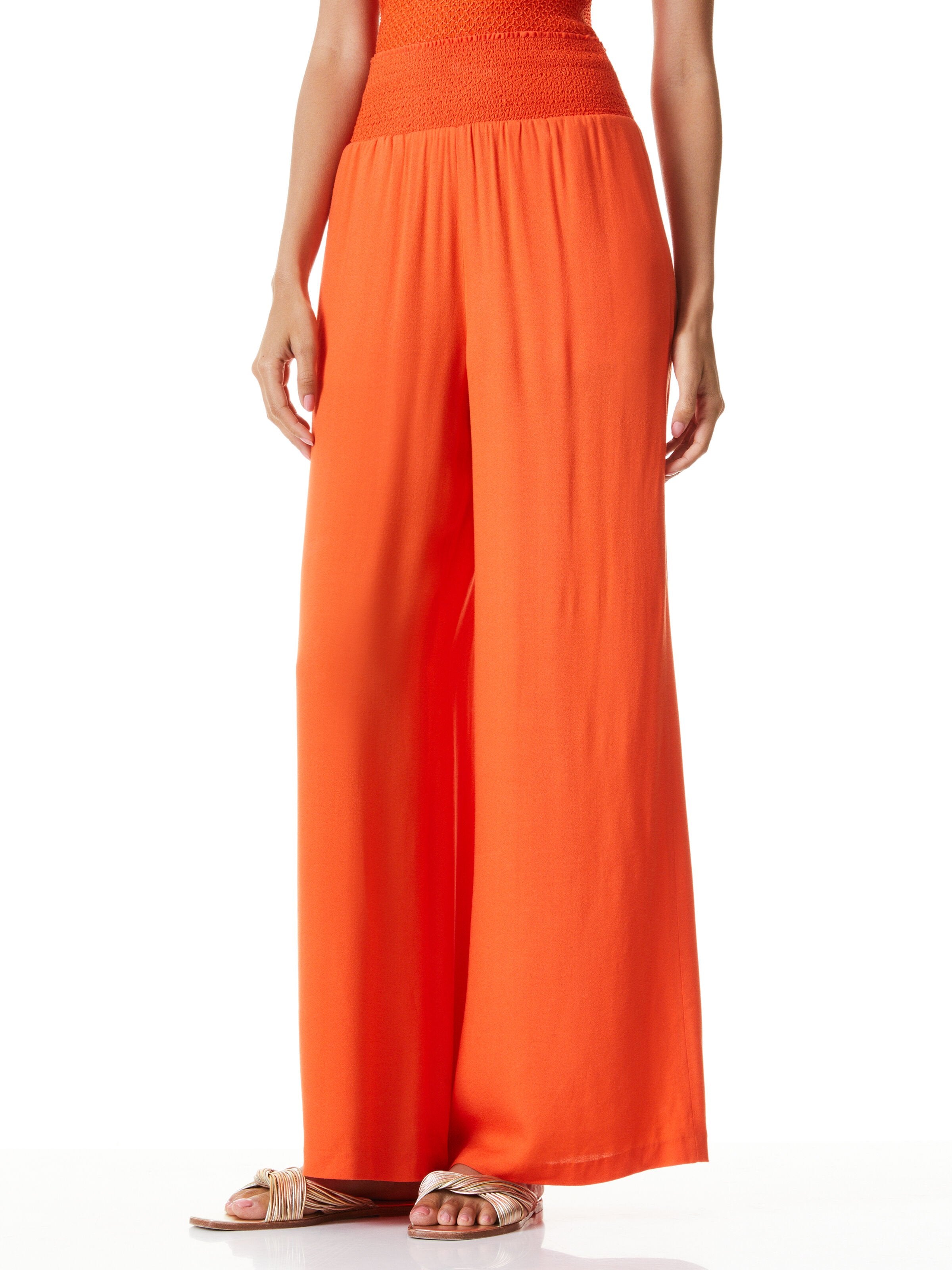 PANTALONI RUSSELL A VITA ALTA-ALICE + OLIVIA