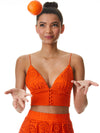 ADELAIDE BUTTON FRONT CROP TOP-SIENNA-ALICE + OLIVIA