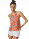 TOP ALL'AMERICANA CON STAMPA FRENCHIE-ALICE + OLIVIA