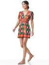 TATIANA MINI DRESS-WARM BREEZE MULTI-ALICE + OLIVIA