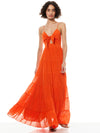 ROBE LONGUE MINKA À NŒUD DEVANT-ALICE + OLIVIA