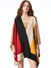 KAMALA COLORBLOCK PONCHO-MULTI-ALICE + OLIVIA