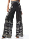 ATHENA GEOMETRIC WIDE LEG PANT-BLOCK ART BLACK MULTI-ALICE + OLIVIA