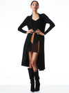 WAVERLY LONG RIBBED CARDIGAN-Black-ALICE + OLIVIA
