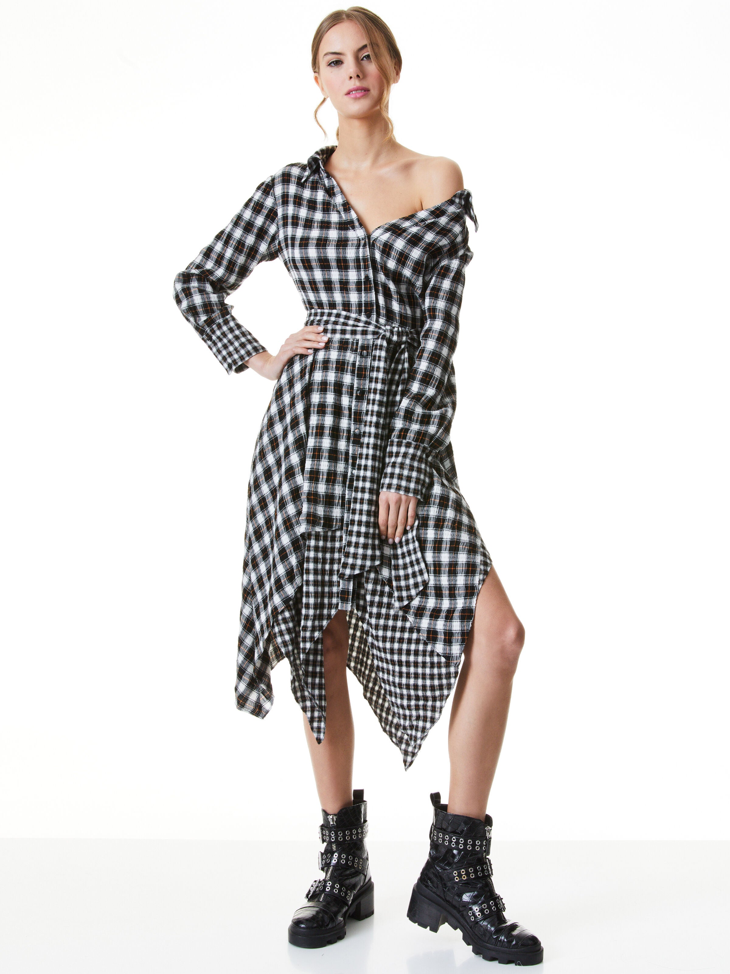 ABITO MIDI CELLIE FAZZOLETTO-ALICE + OLIVIA