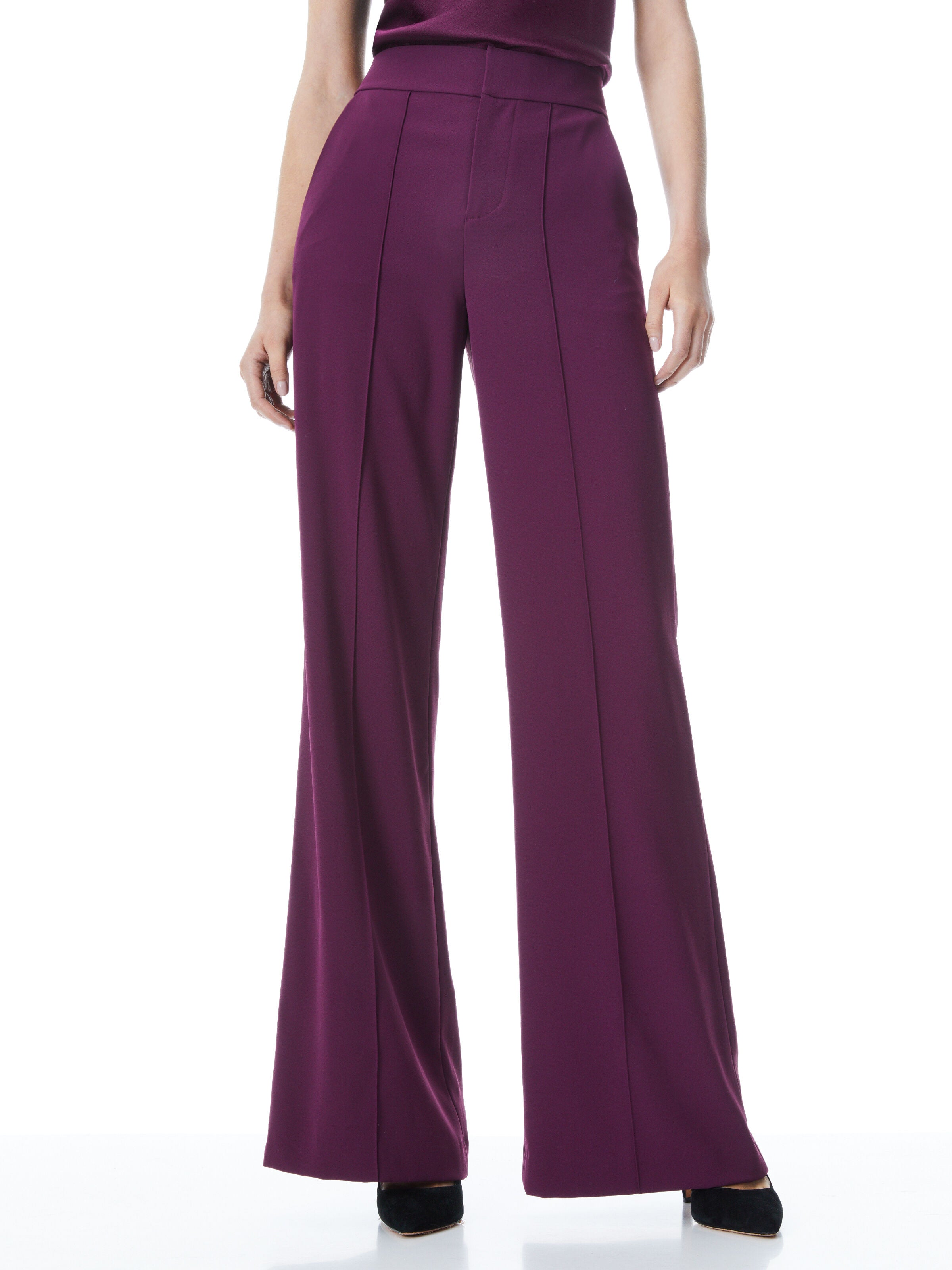 PANTALON DYLAN LARGE ET TAILLE HAUTE-ALICE + OLIVIA