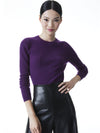 CIARA CREWNECK CROPPED PULLOVER-BOYSENBERRY-ALICE + OLIVIA