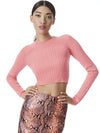 CIARA CREWNECK CROPPED PULLOVER-BOYSENBERRY-ALICE + OLIVIA