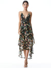 ROBE MIDI IMPRIMÉ FLEURI IMOGENE-ALICE + OLIVIA