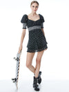 CRAWFORD SWEETHEART MINI DRESS-CUTIE POLKA DOT ANTIQUE WHITE-ALICE + OLIVIA