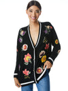 BRADFORD EMBELLISHED GRANDPA CARDIGAN-BLACK/MULTI-ALICE + OLIVIA