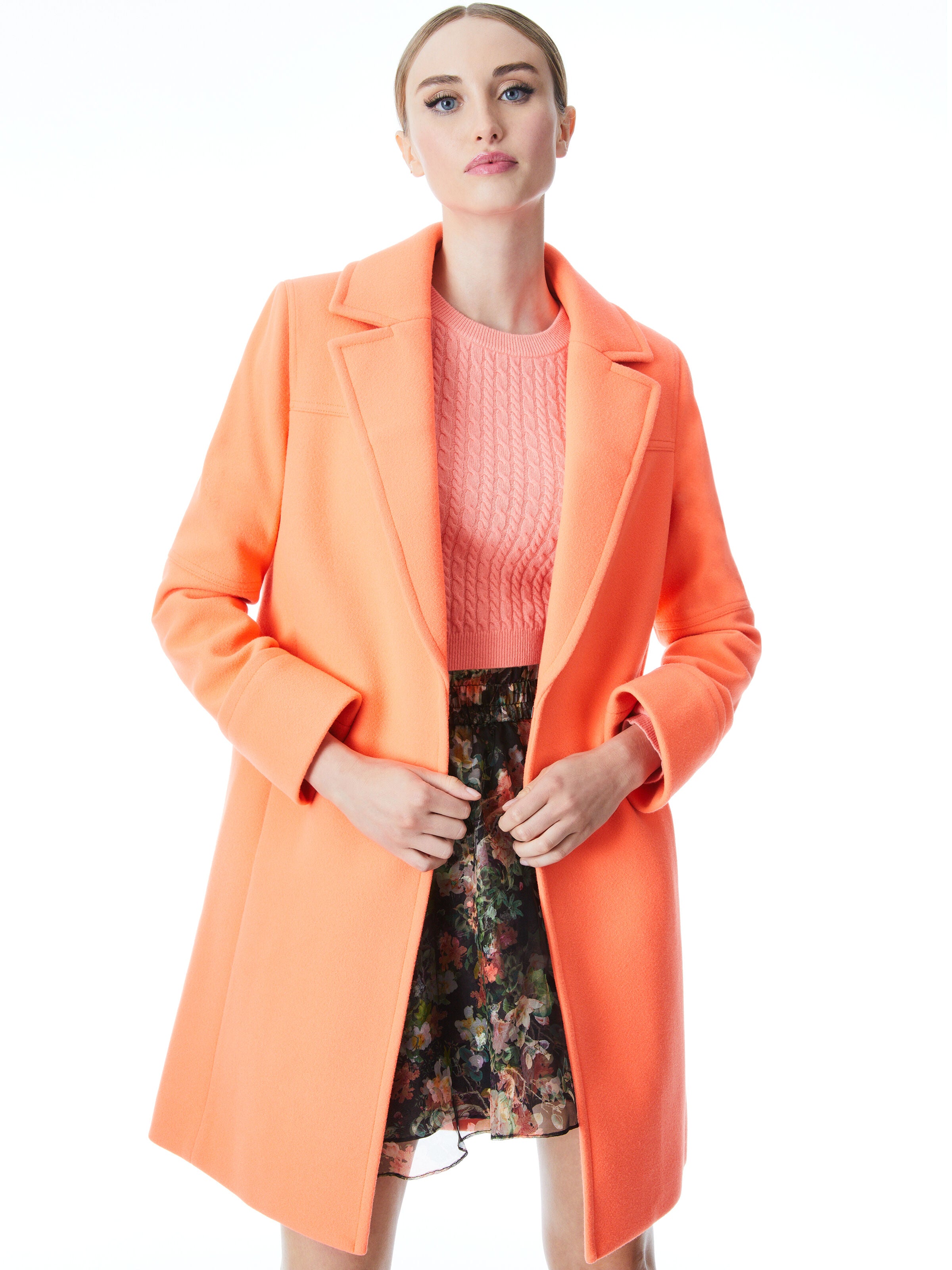 Manteau LUISANA à découpes-ALICE + OLIVIA