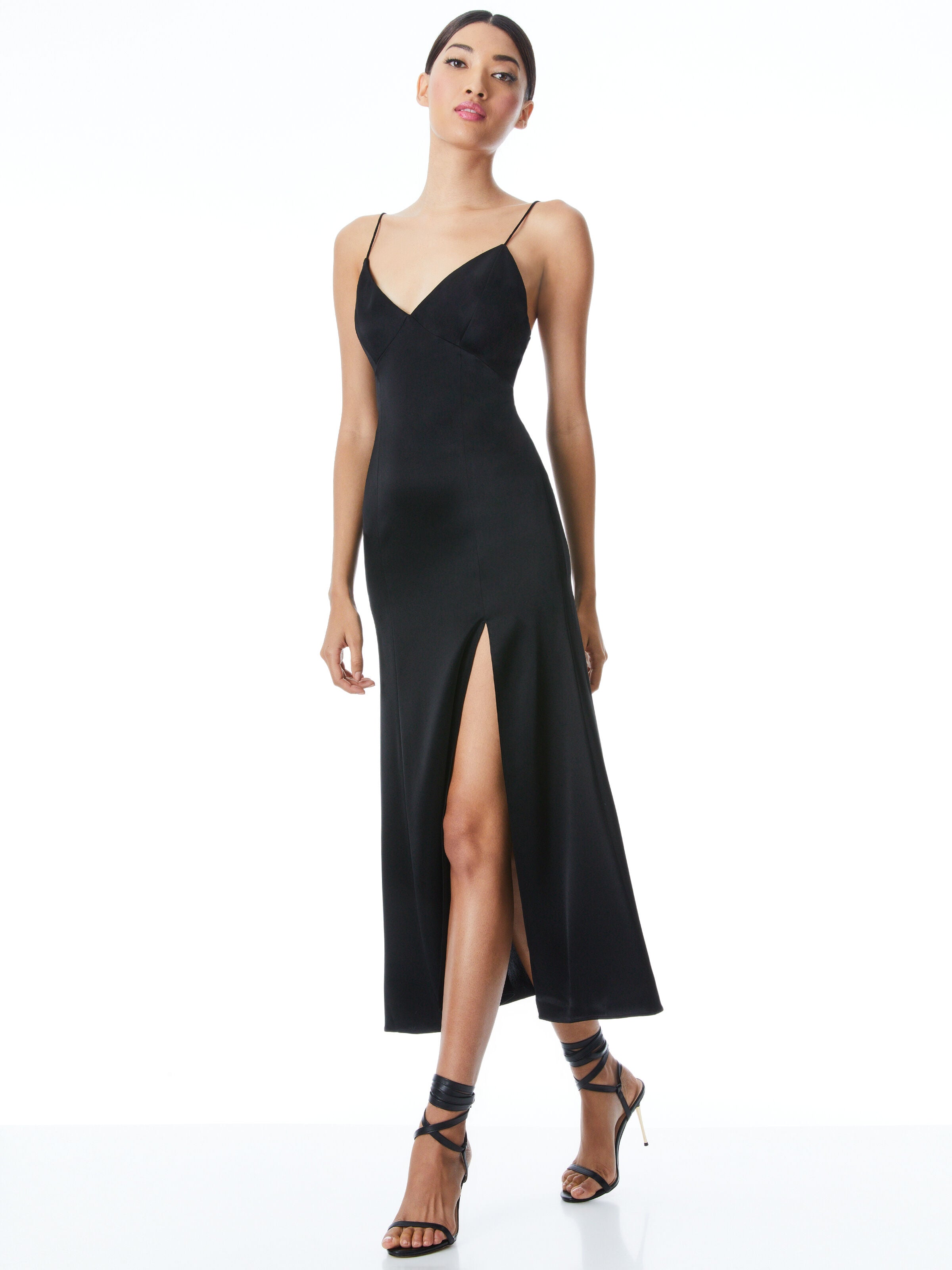 JULIETTA MIDI SLIP DRESS-Black-ALICE + OLIVIA