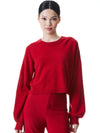 MAGLIONE CORTO ANSLEY CON MANICHE A BLOUSON-ALICE + OLIVIA
