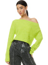 JONAH OFF SHLDR RIB CRPD SWE-Black-ALICE + OLIVIA
