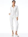 TUTA LEVI IN ECOPELLE CON CERNIERA FRONTALE-ALICE + OLIVIA