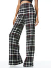 DYLAN PLAID WIDE LEG PANT-FREEDOM PLAID BLACK-ALICE + OLIVIA