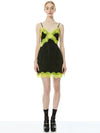 ROBE COURTE ZAIRA BORDÉE DE DENTELLE-ALICE + OLIVIA