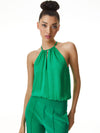 COHEN KEYHOLE TANK-DEEP EMERALD-ALICE + OLIVIA