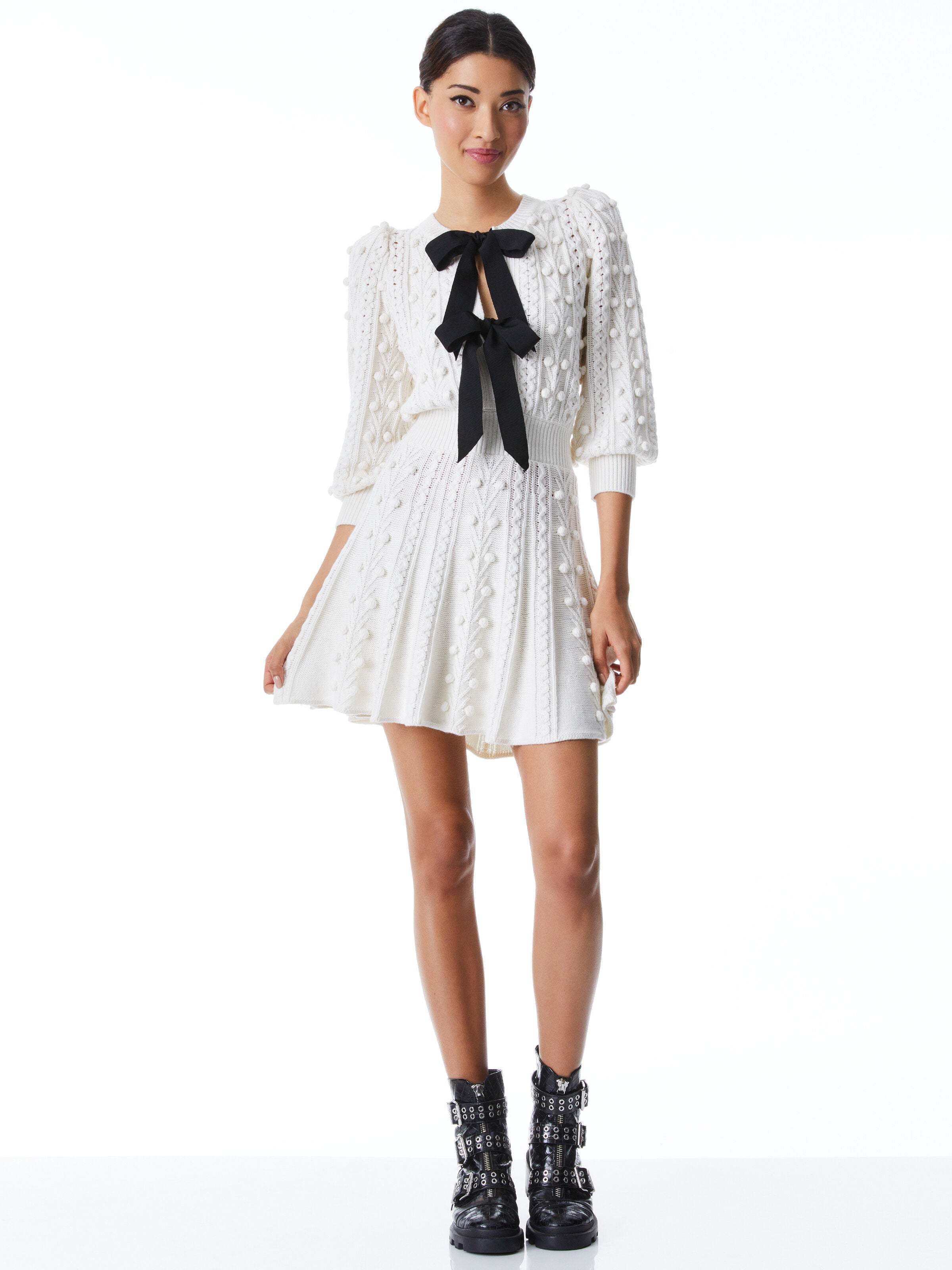 Robe-pull à manches bouffantes Kitty-ALICE + OLIVIA