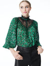 CHEMISIER FLEURI CLARICE-ALICE + OLIVIA