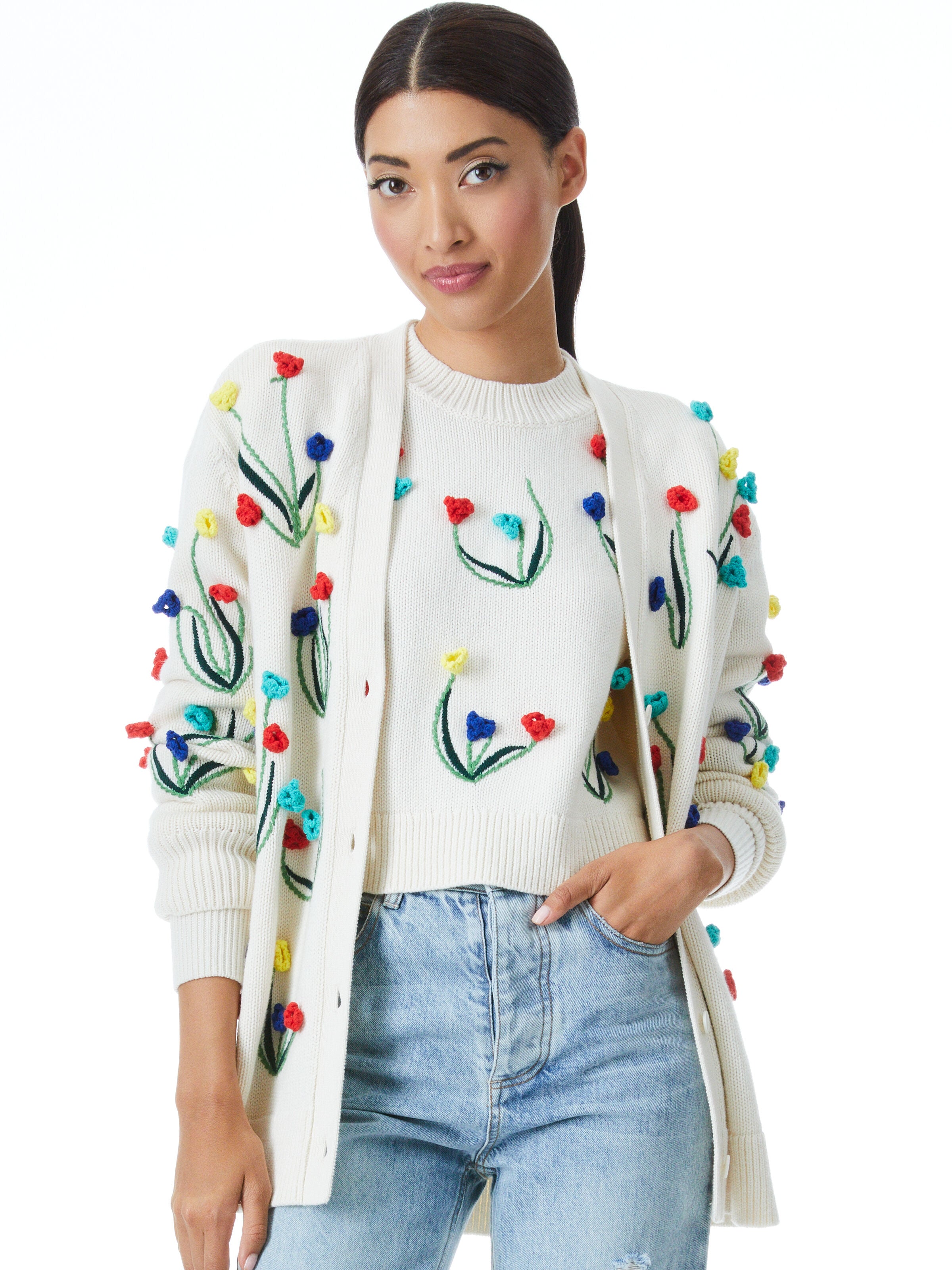CARDIGAN BRADFORD AU CROCHET GRAND-PÈRE