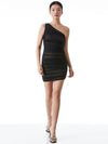 CRUZ ROBE COURTE FRONCÉE-ALICE + OLIVIA