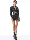 YARDLEY VEGAN JACKET-Black-ALICE + OLIVIA