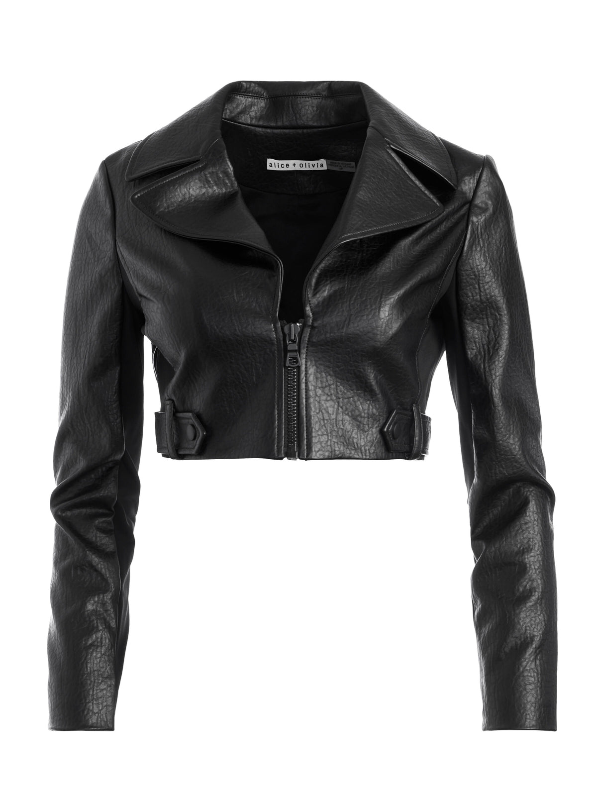 YARDLEY VEGAN JACKET - BLACK