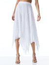 KATZ PLEATED MAXI SKIRT-WHITE-ALICE + OLIVIA