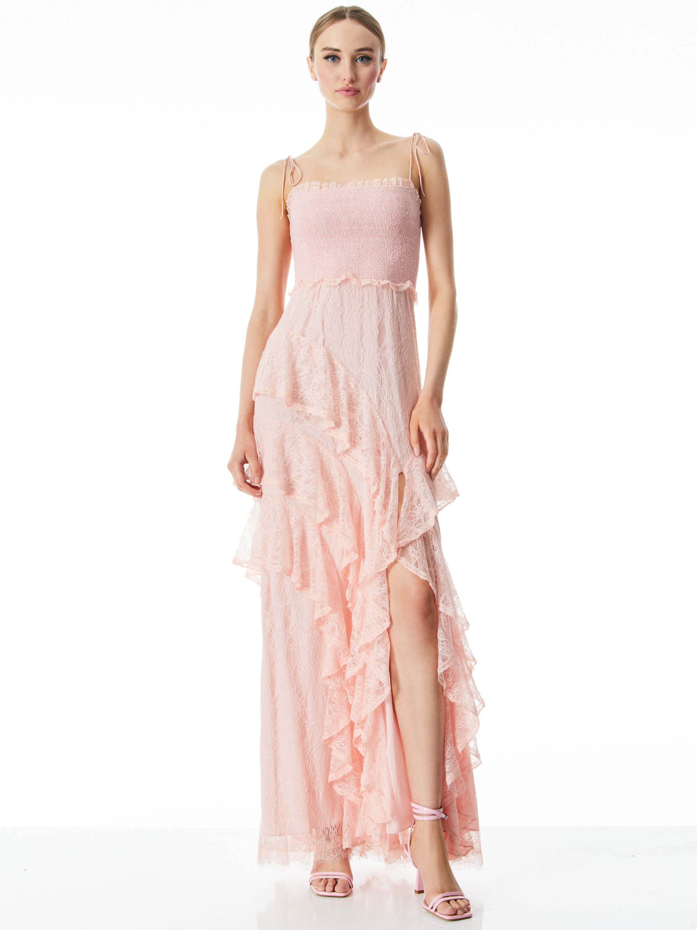 ROBE LONGUE EN DENTELLE JOCELYN