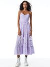 ROBE ÉTAGÉE BOUTONNÉE À ŒILLETS SHANTI-ALICE + OLIVIA
