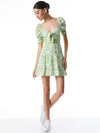 ROBE COURTE KRISTIE AVEC MANCHES BOUFFANTES-ALICE + OLIVIA