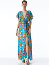 DAVIDA CAFTAN MAXI DRESS WITH BELT-SUMMER BLISS-ALICE + OLIVIA