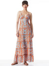 VESTITO LUNGO KAROLINA CON SCOLLO ALL'AMERICANA-ALICE + OLIVIA