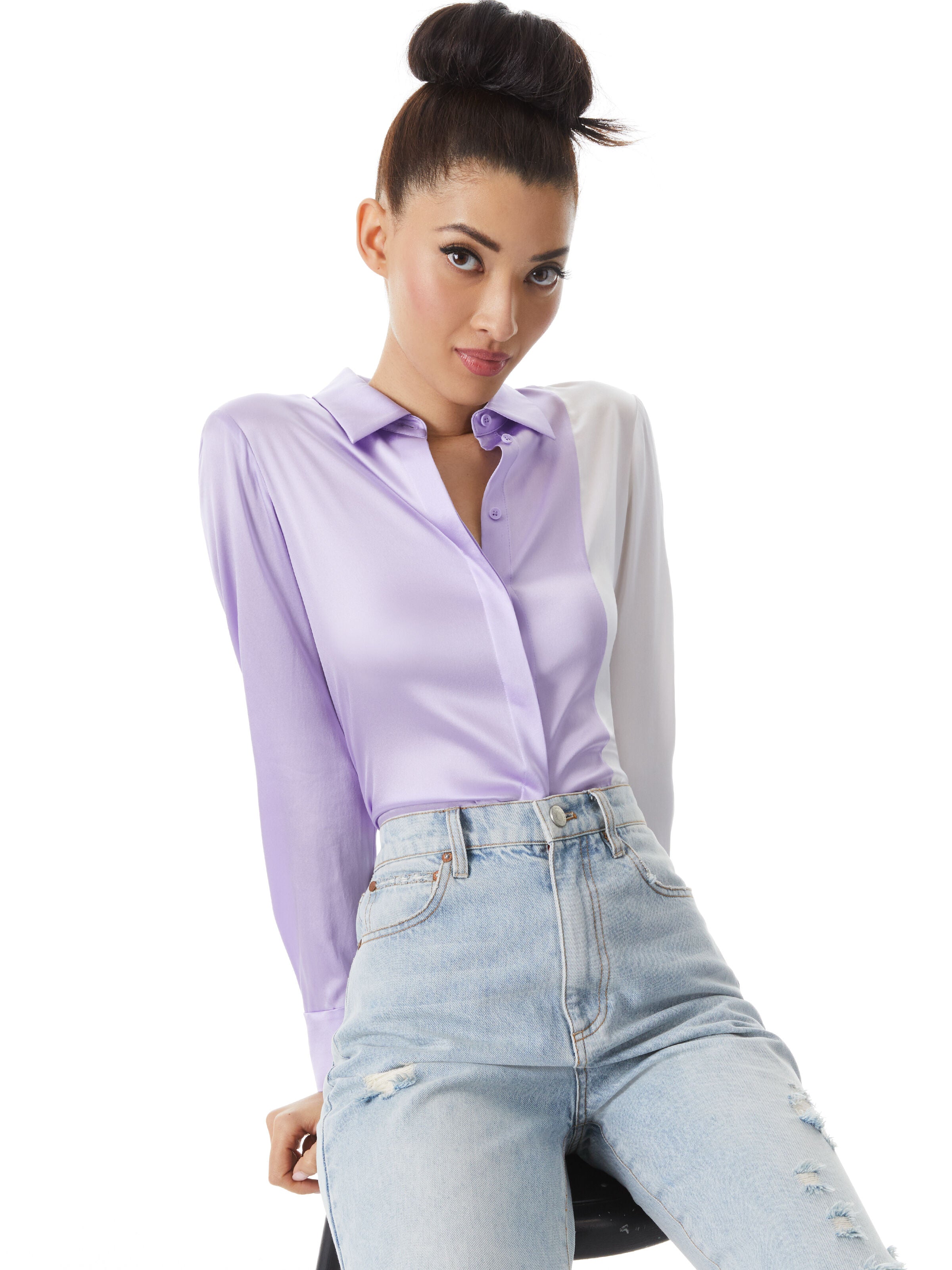 CAMICIA WILLA COMBO-ALICE + OLIVIA