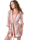 MINI KIMONO REVERSIBILE DOMINO CON CINTURA-ALICE + OLIVIA
