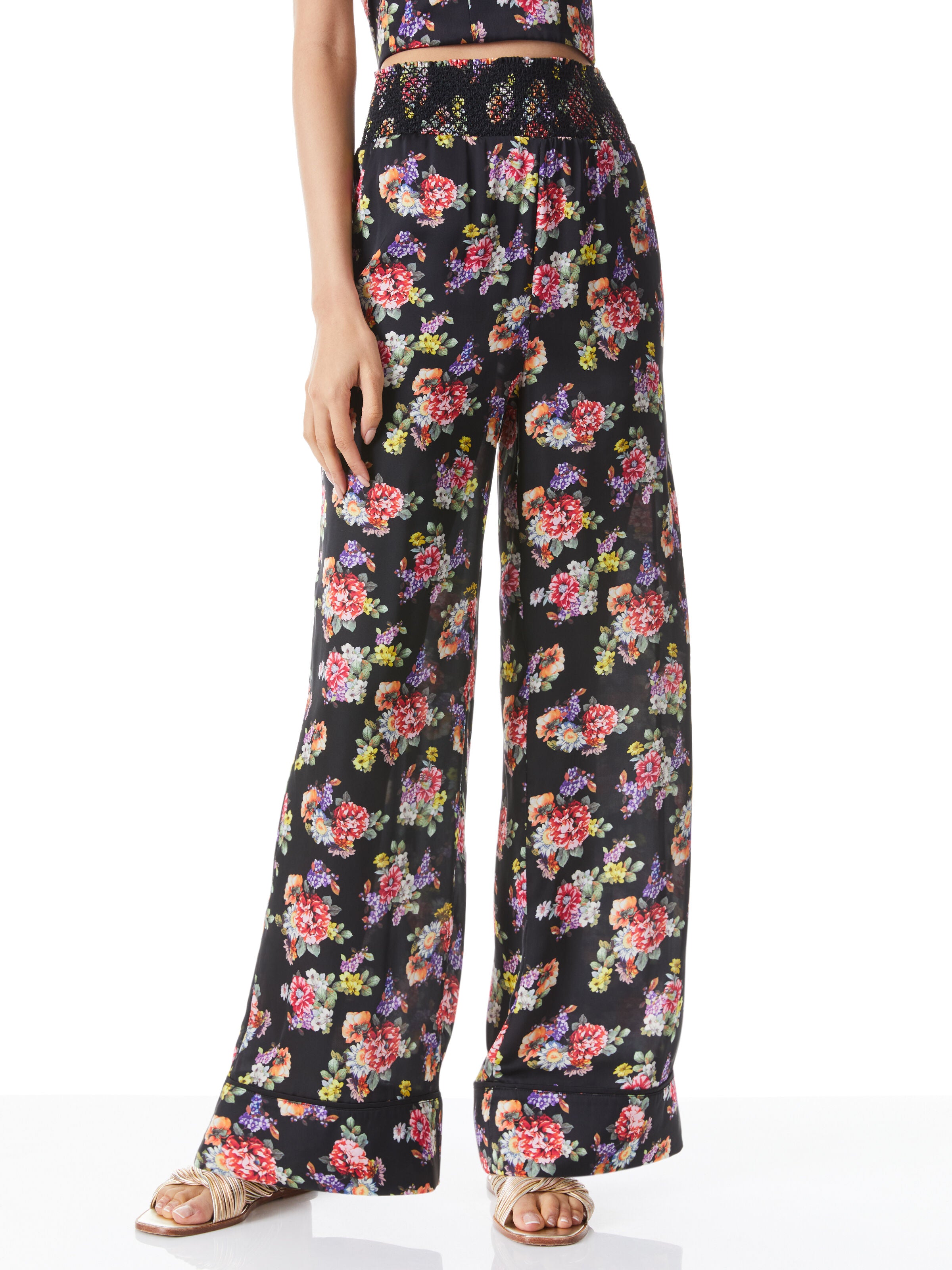 PANTALON DE PYJAMA WILLIS AVEC PASSEPOIL-ALICE + OLIVIA