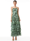 ABITO LUNGO CON SPALLINE SOTTILI VALENCIA-ALICE + OLIVIA