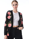 GILET GRAND-PÈRE BRODÉ BRADFORD-ALICE + OLIVIA