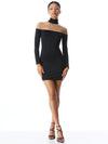 MINIVESTITO A COLLO ALTO TRASPARENTE ZAHRA-ALICE + OLIVIA