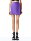 RENNA BUTTON WRAP MINI SKIRT-GRASS-ALICE + OLIVIA