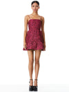 ROBE COURTE À FINES BRETELLES JAMILA-ALICE + OLIVIA