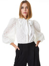 BRENTLEY TIENK BLUSA SLV-ALICE + OLIVIA